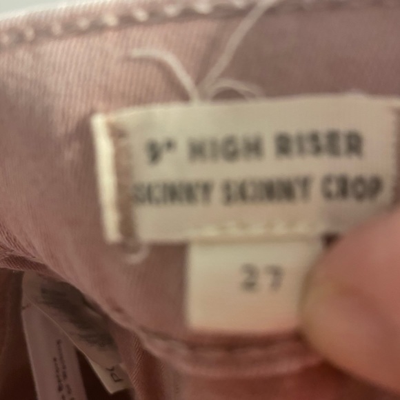 Madewell High Riser Skinny Skinny Crop Jeans 27 - Picture 6 of 8